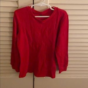 Boys red long sleeve thermal size7 NWT